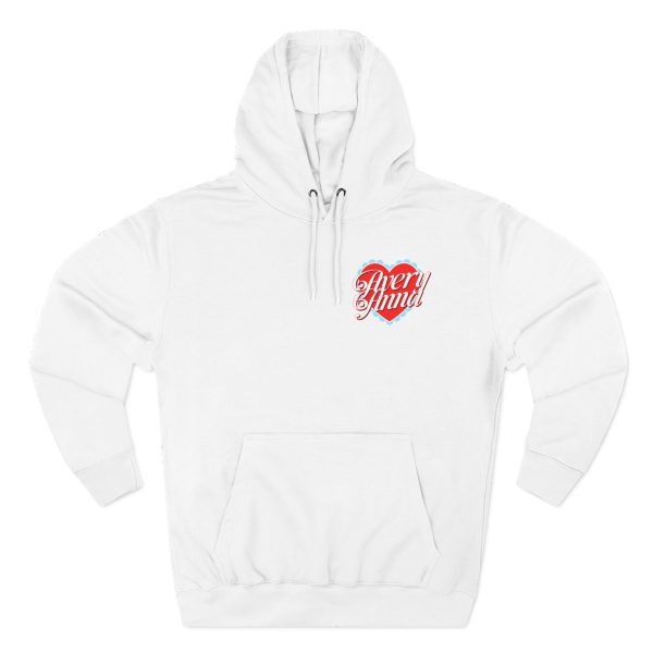 Avery Anna Doodle Three-Panel Fleece Hoodie
